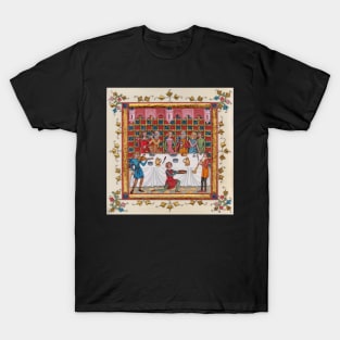 Medieval illumination - Gothic Banquet T-Shirt